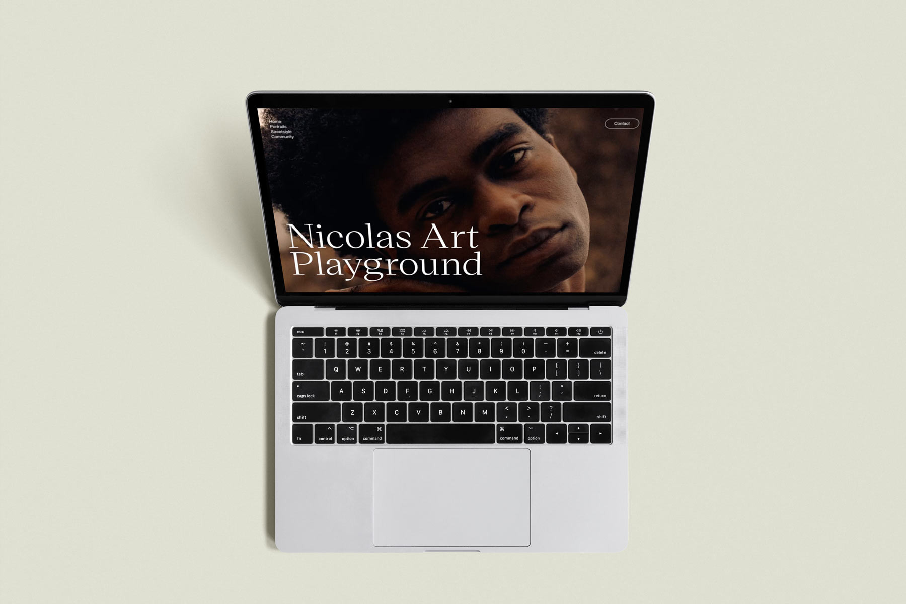 Concept Design for a portfolio by Andre&nbsp;Jelić.
